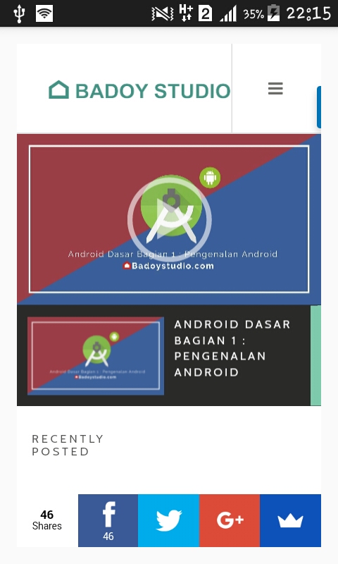 Membuat Aplikasi Android Sederhana